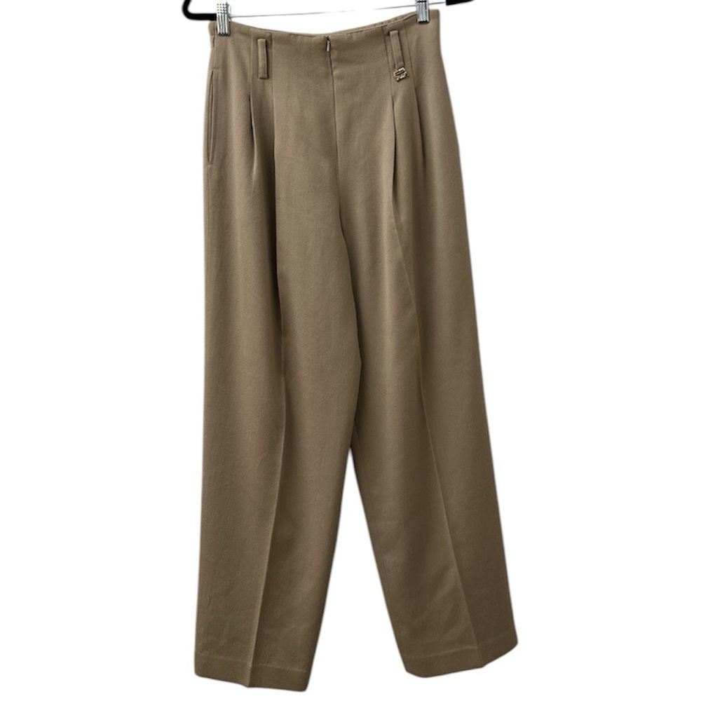 Elina Createur Wool High Waisted Lined 100% Wool Pants - Picture 2 of 12